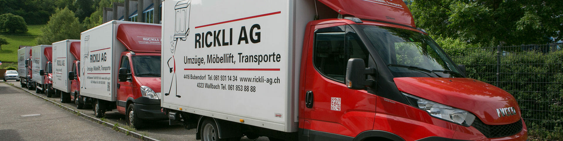 Umzugsfirma Basel RICKLI AG Umzüge Baselland Liestal