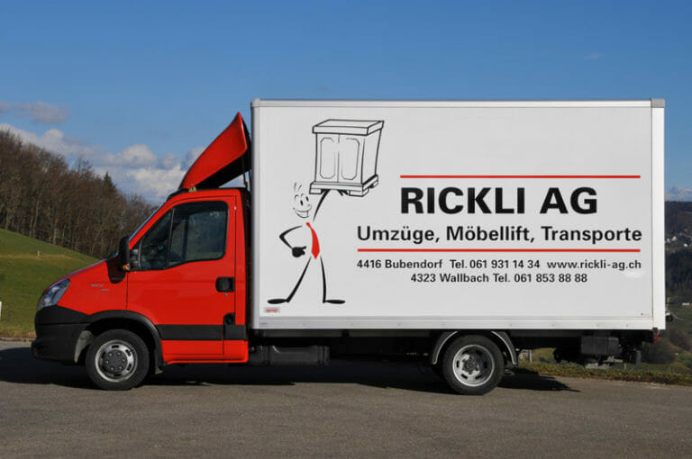  RICKLI AG Umzüge, Möbellift, Transporte
